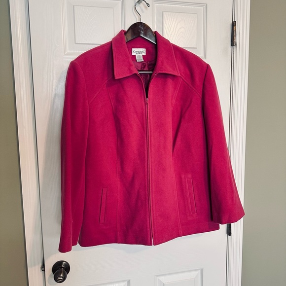 Conrad C Collection Jackets & Blazers - Women's Pink Jacket